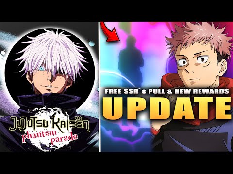 DOUBLE FREE SSR MULTI 😮 *GET* 29 PULLS & OVER 5000 CUBES! NEW GLOBAL UPDATE! (JJK: Phantom Parade)