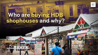 Who are buying HDB shophouses and why?