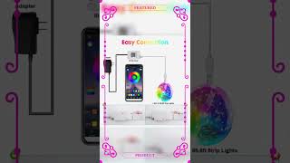 Gesto 600 LED Strip Lights with Adaptor - Music Sync RGB Lights with Alexa, Google & App Operated...