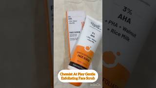 Chemist At Play Gentle Exfoliating Face Scrub with Mandelic Acid & Walnuts #chemistatplay