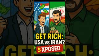 America vs Iran: Who Gets Rich Faster? #money #winningminds  #getrich