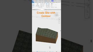 Create Site with Contour in Revit 2025 #revit #autodesk #revittutorial #revittutorialforbeginner