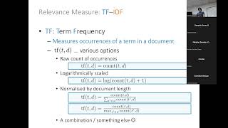 Class 8: Big Data (CC5212) - Information Retrieval: Ranking