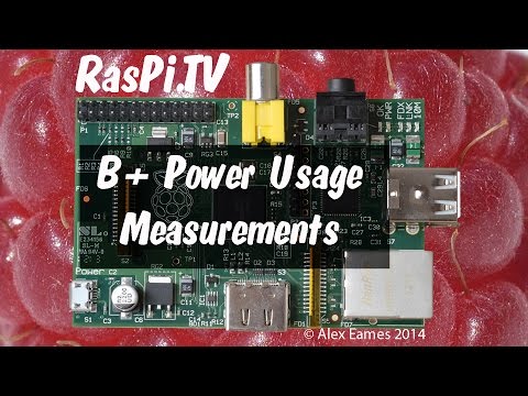 Raspberry Pi B+ Power comparison with the model B
