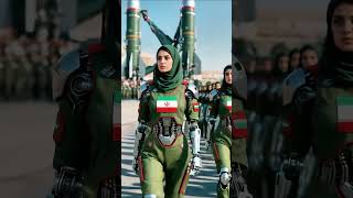 Iran's Cyborg Military Parade: A Celebration of Support and Defiance #ai #iran #cyborg #army #asmr