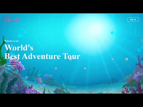 Animated Website using HTML , CSS and Javascript | Project 8
