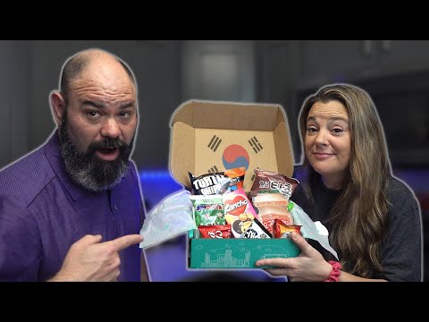 Can We Handle These Korean Snacks? Taste Test with My Wife!