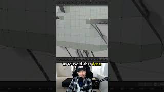 Fixing Dents in 3D Models: Using the Knife Tool for Smoother Geometry - game character in Blender