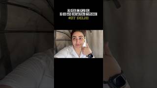 Reality Check💀: IIT DELHI ➡️ 9-6 Majdoori at 20💻☕️#iitdelhi #iit #corporate #jee #minivlog #trending