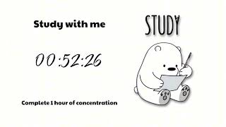 1-HOUR STUDY WITH ME | 🎹 Lofi | Pomodoro 1 Hour | Study & Work 🎧😗