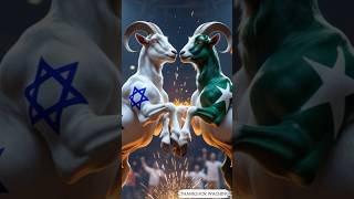 Goat Warriors: Pakistan  🇵🇰vs Israel 🇮🇱 – The Ultimate Clash Begins!#ai #goat #ytshorts