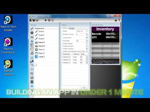 Building a mobile app in under 1 minute