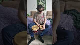 Bongo variation #percussion #creativdrums #drummer #drums #shortvideo #shorts #shortvideo #bongo