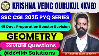 Class 9: Geometry(Q. 1-25) - 45 Days Booster Revision of SSC CGL 2025 by Beniwal Sir (IT Insp)