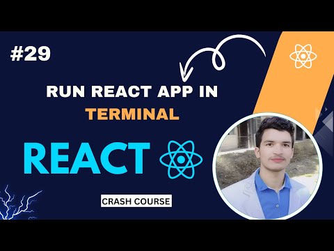 How to Run React App in Terminal | Start React.js Project Using npm or yarn