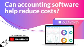 Can accounting software help reduce costs?