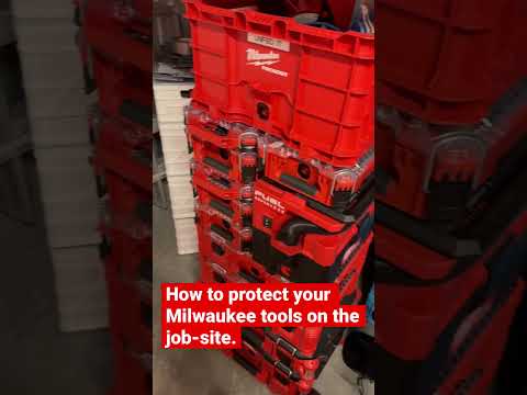 How to protect your #milwaukee tools 🧰 on the job-site. #packout #unifi #networking