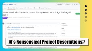 AI-Generated Nonsense? Unveiling the Mystery Behind Project Descriptions at HTTPS://pkgx.dev/pkgs/