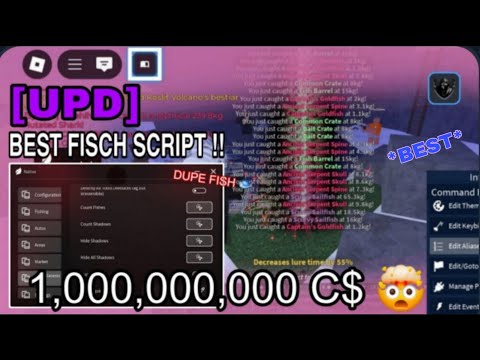 [UPD] Fisch Script Pastebin GUI | SHADOW DUPE AUTO FISH *NO KEY* BEST FISCH SCRIPT
