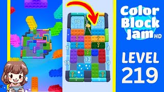 Color Block Jam Level 219 Solution Walkthrough