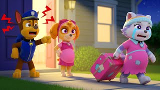 Paw Patrol Ultimate Rescue | Chase Left Everest Because He Had A New Lover | Rainbow 3