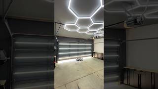 Did I just ruin my house? #garageorganization #diyideas #organization #garagelighting #dreamgarage