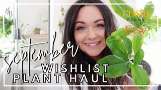 TWO MAJOR Wishlist Plants | September Houseplant Haul | Plant Haul 2022 | Rare Plant Shopping