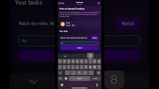 Print on Demand Products tapswap code #explore #foryou #nft #gameplay #crypto #cryptocurrency