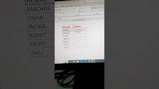 Lower case in excel  #newexcel #excel #viralvideo #computer #reels #computer #excel #excelsolution