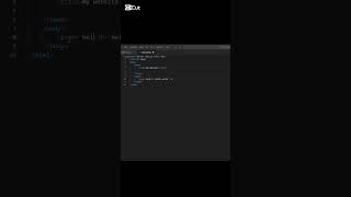How to Bold a Text in HTML. #html #youtubeshorts #coding