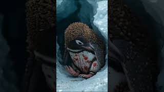A baby penguin covered in barnacles has survived thanks to heroic rescuers.#shorts