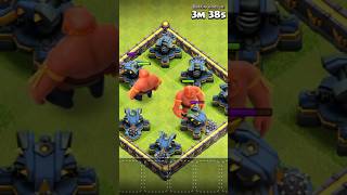 All Giants VS Scatter Shot #coc #gameplay #sumit007 #cocbases