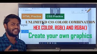 Color Combination in CSS | #CSS8 | hexa color, rgb color and rgba color combination | very important