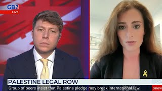 Natasha Hausdorff responds to the UK's promise to recognise "Palestine" as a state on GB News.