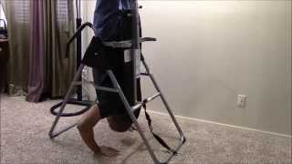 HOW TO EASE BACK PAIN --Gravity Inversion Table Body Power IT8020