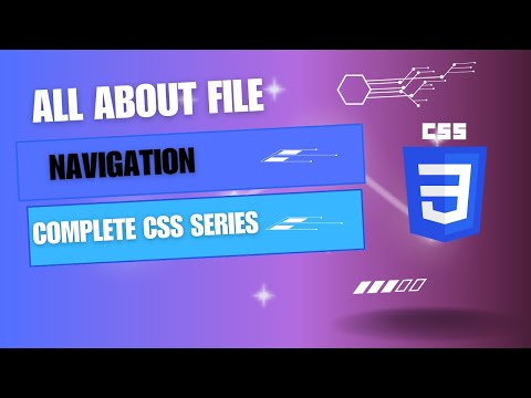 Mastering File Paths and Directory Navigation: A Comprehensive Guide||Lecture 4||CSS complete course