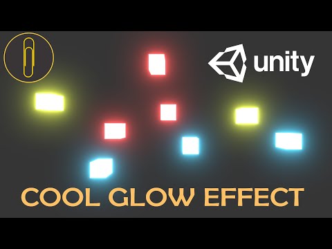 HOW TO MAKE GLOW EFFECT IN UNITY - TUTORIAL