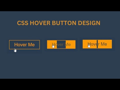Inner CSS Slide Button | CSS Hover Slide Button Design | Pure HTMTL CSS