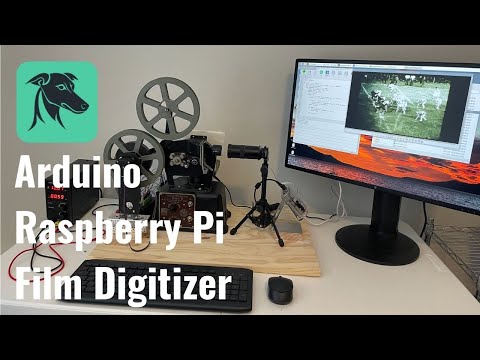 Arduino & Raspberry Pi 16mm Film Digitizer in under 200 lines of code