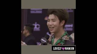 How both are touching each other's hand😭💜😍#namjin# short