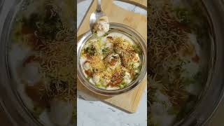 Dahi Fulki Chaat Recipe | Besan Dahi Vada #youtubeshorts #shorts #homefoodtreasure
