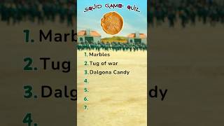 Squid game quiz | Can you guess this Squid game challenges? #squidgame #quiz #trivia
