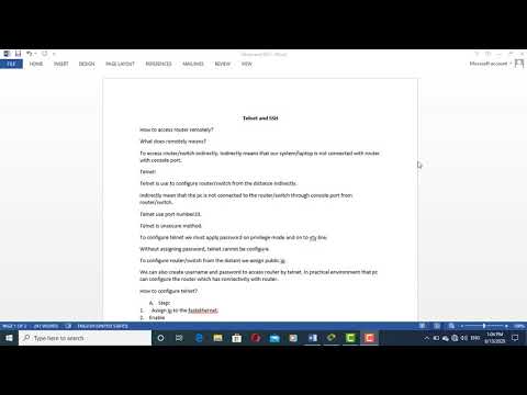What is telnet &ssh in CCNA?