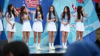 150530 러블리즈(Lovelyz) 직캠 @수원성대 희망나눔 1m 1원 자선걷기대회 중간멘트
