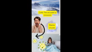 Cold weather cause colds? Fact or Myth  #youtubeshorts #shorts #cold #factsinshorts #health #viral