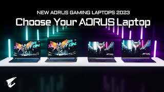 Discover the AORUS Gaming Laptops (2023) | Product Overview