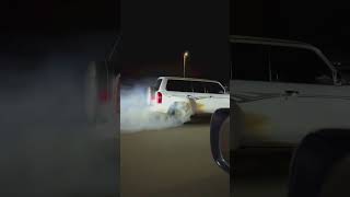 nissan patrol vtc drifting in main road Dubai 🔥✈️ qudra road Al Ain