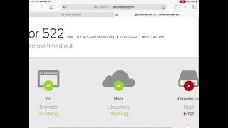 sticknodes website error