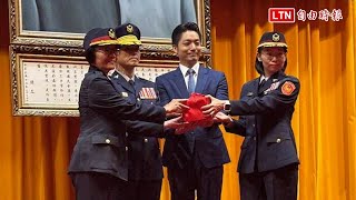 台北市警局9個分局長換人做 蔣萬安主持交接提出3點期許