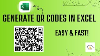 Generate QR Codes in Excel – EASY & FAST!